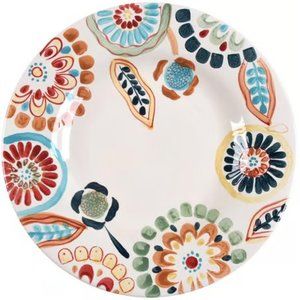 Set of 6 Target Home American Simplicity ZINNIA Plates Floral